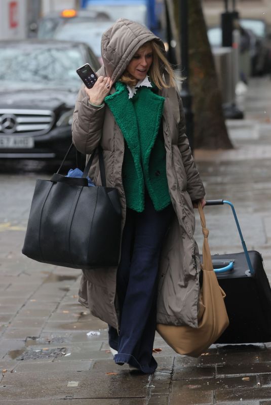 KATE GARRAWAY Arrives at Global Radio Studios in London 02/04/2022