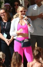 KATE HUDSON Arrives at a Yoga Event at Nikki Beach in Miami 02/27/2022