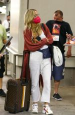 KATE HUDSON Arrives at Miami International Airport 02/24/2022