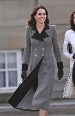 KATE MIDDLETON and Princess MARY OF DENMARK at Danner Crisis Centre in Copenhagen 02/23/2022