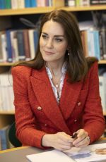 KATE MIDDLETON at Lego Foundation Playlab in Copenhagen 02/22/2022