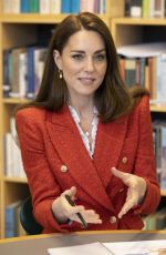 KATE MIDDLETON at Lego Foundation Playlab in Copenhagen 02/22/2022