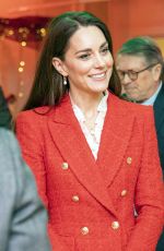 KATE MIDDLETON at Lego Foundation Playlab in Copenhagen 02/22/2022