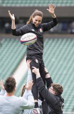 KATE MIDDLETON at Twickenham Stadium at England Rugby Training Session 02/02/2022