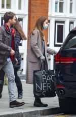 KATE MIDDLETON Shopping in Peter Jones in Chelsea 01/27/2022