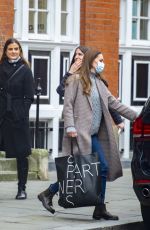 KATE MIDDLETON Shopping in Peter Jones in Chelsea 01/27/2022