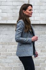 KATE MIDDLETON Visits a Parental Support Project in London 02/08/2022