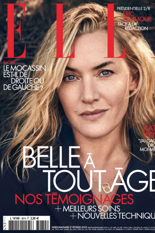 KATE  WINSLET in Elle Magazine, France February 2022