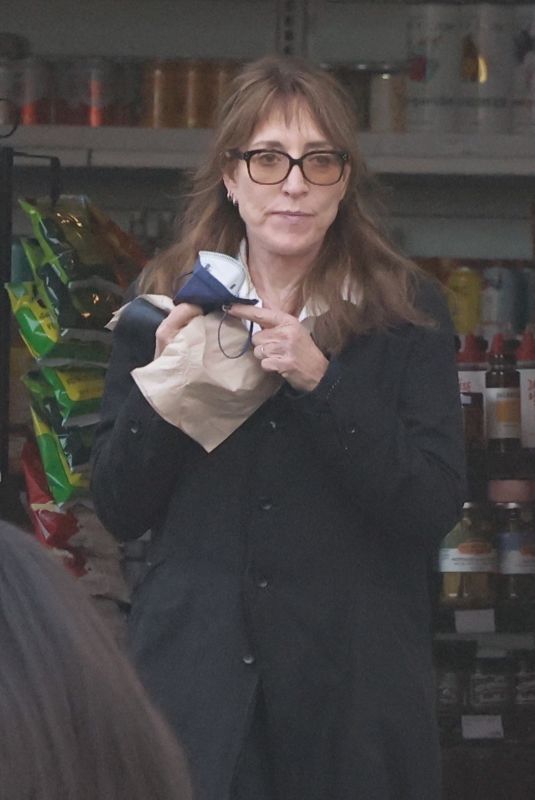 KATEY SAGAL Out Shopping in West Hollywood 02/01/2022