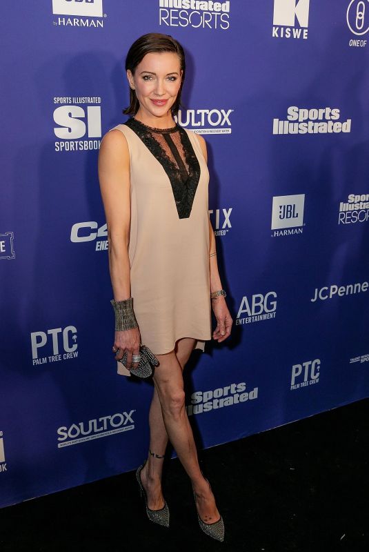 KATIE CASSIDY at Sports Illustrated Party x Palm Tree Crew in Los Angeles 02/12/2022