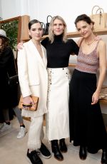 KATIE HOLMES at Chloe Soho Boutique Reopening in New York 02/10/2022
