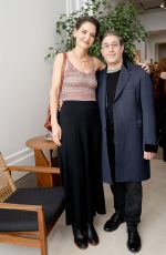 KATIE HOLMES at Chloe Soho Boutique Reopening in New York 02/10/2022
