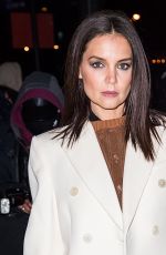 KATIE HOLMES at Tory Burch Fashion Show at NYFW in New York 02/14/2022