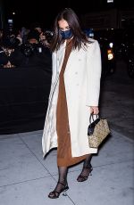 KATIE HOLMES at Tory Burch Fashion Show at NYFW in New York 02/14/2022