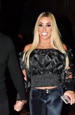 KATIE PRICE and Carl Woods Out for Dinner on His Birthday in London 02/15/2022