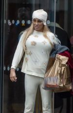 KATIE PRICE Leaves Her Hotel in Liverpool 02/05/2022