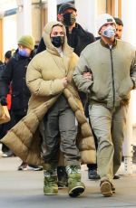 KATY PERRY and Orlando Bloom Out in New York 01/28/2022