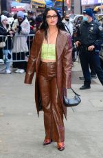 KATY PERRY Arrives at Good Morning America in New York 02/22/2022