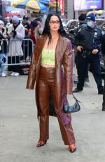 KATY PERRY Arrives at Good Morning America in New York 02/22/2022