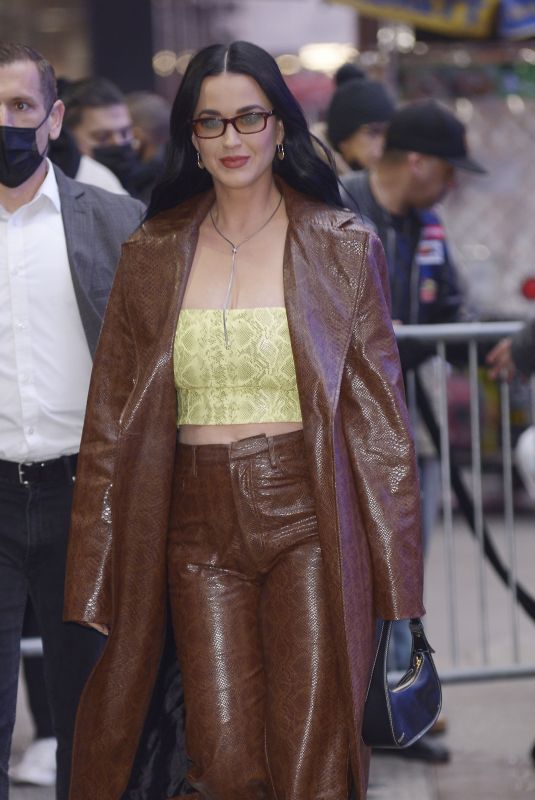 KATY PERRY at Good Morning America in New York 02/22/2022