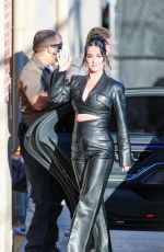 KATY PERRY in Black Leather Arrives at El Capitan Entertainment Centre in Hollywood 02/24/2022