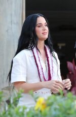 KATY PERRY on the Set of New Season of American Idol in Maui 02/14/2022