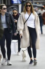 KELLY BENSIMON Out with Her Dog in New York 02/12/2022