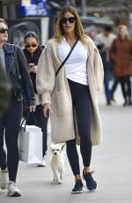 KELLY BENSIMON Out with Her Dog in New York 02/12/2022