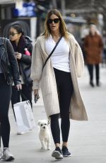 KELLY BENSIMON Out with Her Dog in New York 02/12/2022