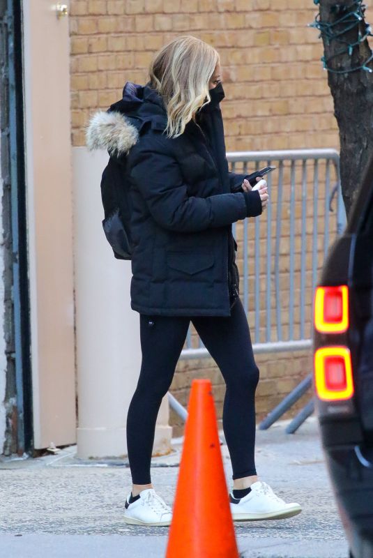 KELLY RIPA Out and About in New York 02/09/2022