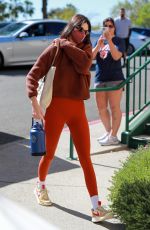 KENDALL JENENR Arrives at Pilates Session in West Hollywood 02/17/2022