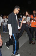 KENDALL JENNER and Devin Booker Leaves Super Bowl LVI at SoFi Stadium in Inglewood 02/13/2022