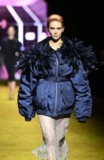 KENDALL JENNER at Prada Fall/Winter 2022/2023 Fashion Collection Unveiling at Milan Fashion Week 02/24/2022