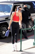 KENDALL JENNER Leaves Her Daily Pilates Class in West Hollywood 02/10/2022