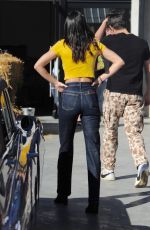 KENDALL JENNER on the Set of a Photoshoot in Los Angeles 02/07/2022