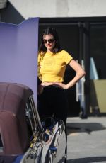 KENDALL JENNER on the Set of a Photoshoot in Los Angeles 02/07/2022