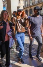 KENDALL JENNER Out and About in Paris 02/28/2022