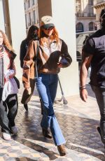 KENDALL JENNER Out and About in Paris 02/28/2022