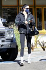 KENDALL JENNER Out for Juice from Earth Bar in Los Angeles 02/03/2022