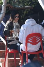 KENDALL JENNER Out for Lunch with Fai Khadra in West Hollywood 02/05/2022