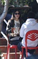 KENDALL JENNER Out for Lunch with Fai Khadra in West Hollywood 02/05/2022