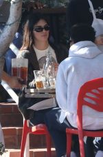 KENDALL JENNER Out for Lunch with Fai Khadra in West Hollywood 02/05/2022