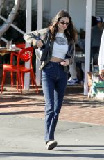 KENDALL JENNER Out for Lunch with Fai Khadra in West Hollywood 02/05/2022