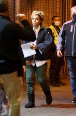 KERRY WASHINGTON on the Set of The School for Good and Evil in Los Angeles 02/20/2022