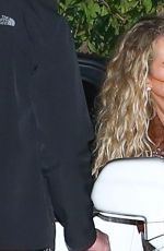 KHLOE KARDASHIAN Out with Friends at Nobu in Malibu 02/26/2022