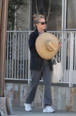 KIM BASINGER Leaves a Gym in Los Angeles 02/11/2022