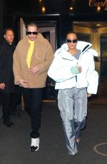 KIM KARDASHIAN and Pete Davidson Out for Dinner in New York 02/15/2022