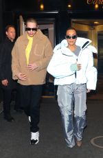 KIM KARDASHIAN and Pete Davidson Out for Dinner in New York 02/15/2022