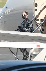 KIM KARDASHIAN Arrives Back in Los Angeles 02/26/2022