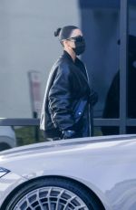 KIM KARDASHIAN Arrives Back in Los Angeles 02/26/2022